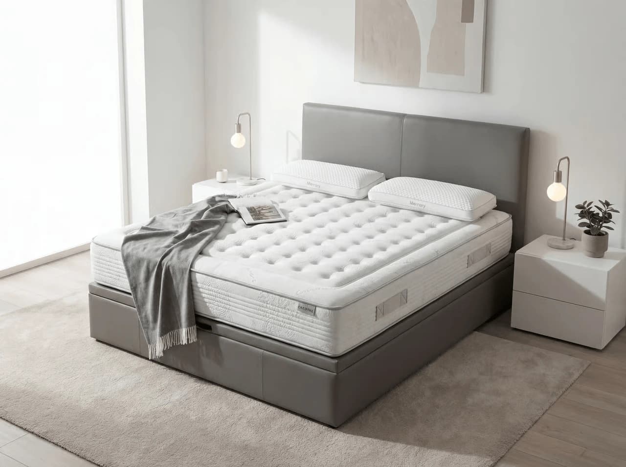 Premium-Matratze Detail