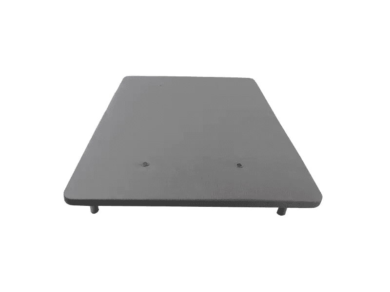 Base tapizada gris en liquidación